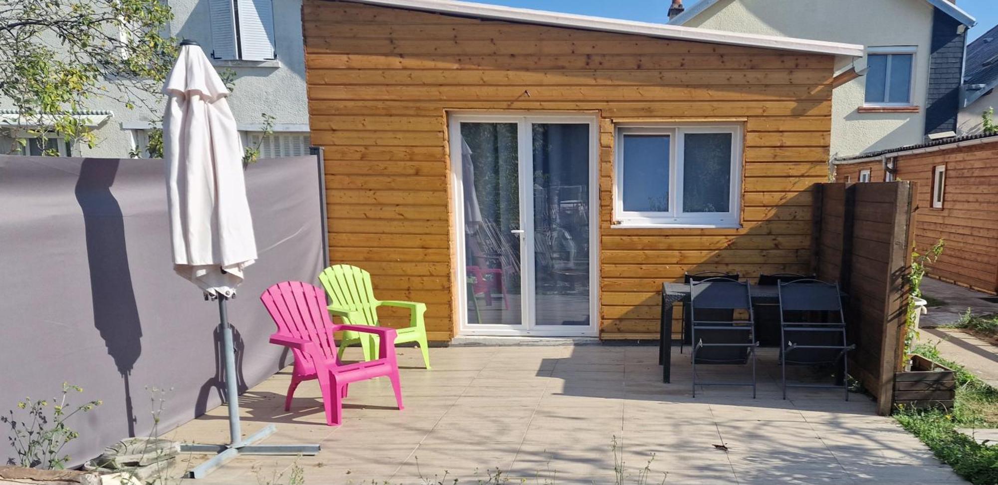 Studio Renard Quartier Marais, Terrasse En Rez De Jardin, Matelas Confort Bourges Luaran gambar